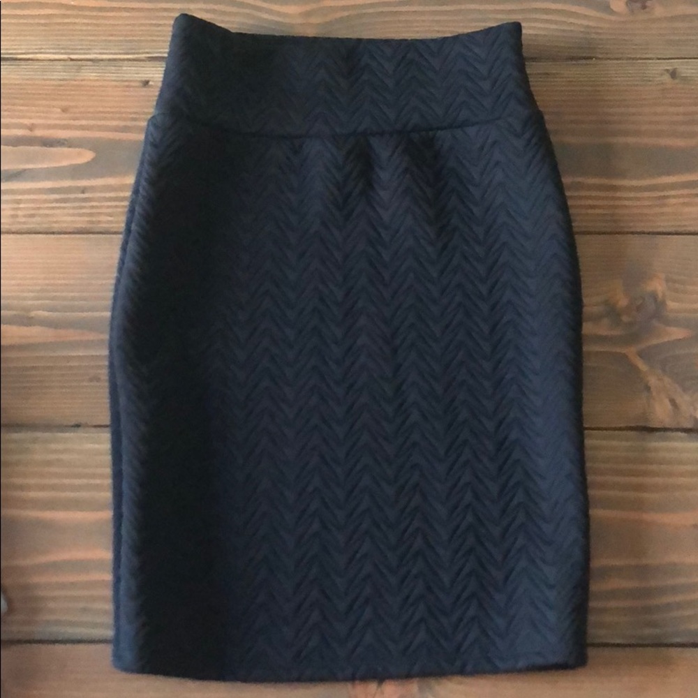 Lularoe Black Cassie Skirt
